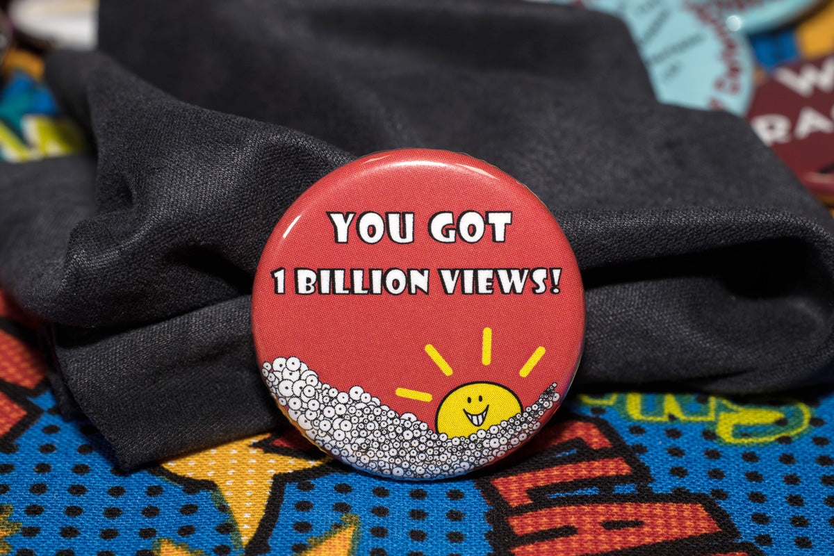 1 Billion Views Button 1