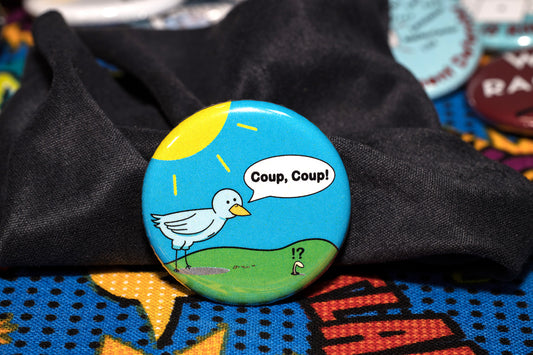 Coup Bird Button 1