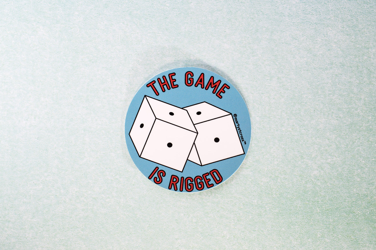 Rigged Game Sticker