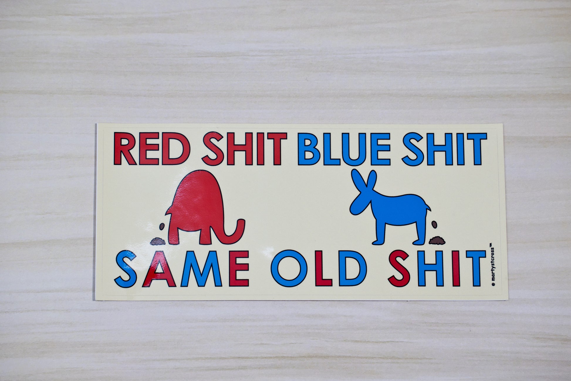 Same Old Bumper Sticker