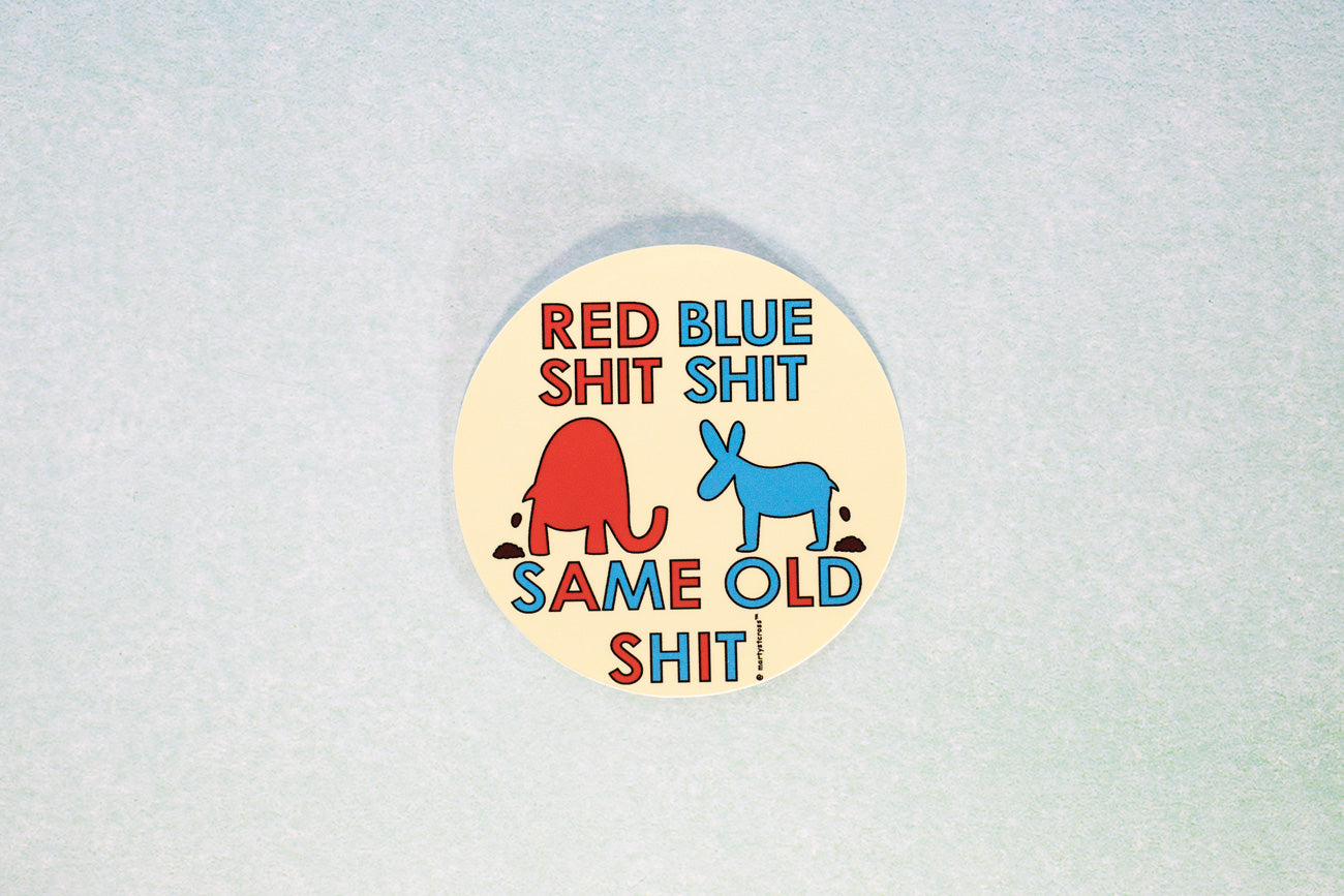 Sticker Same Same Old Sticker – Marty St. Cross