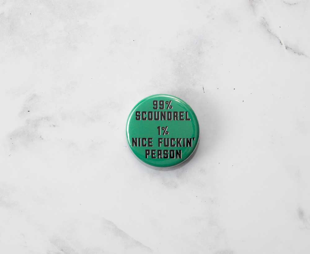 Scoundrel Button 2