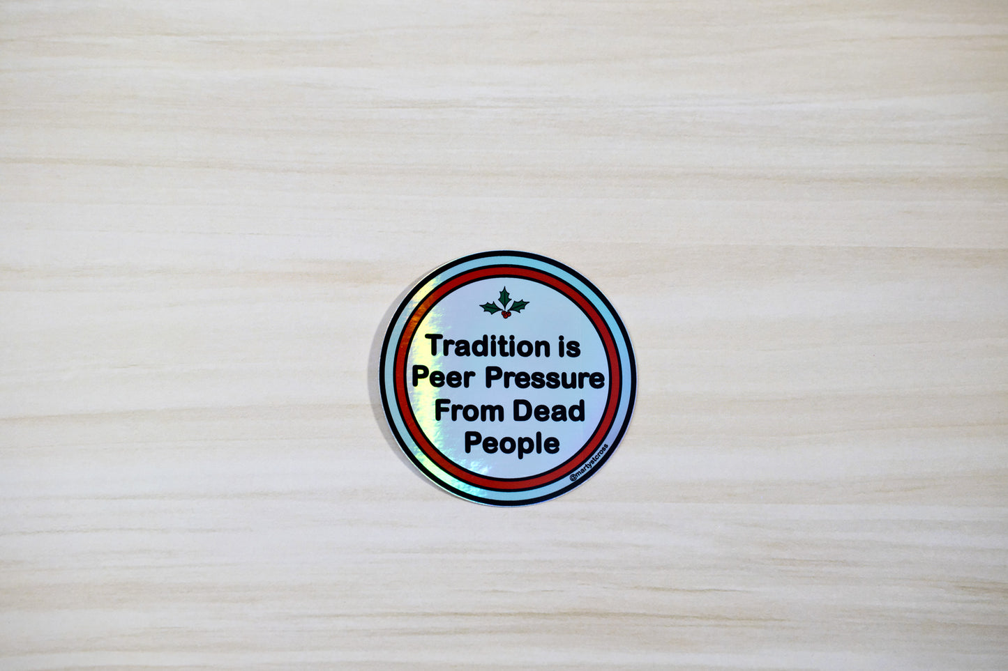 Tradition Hologram Sticker