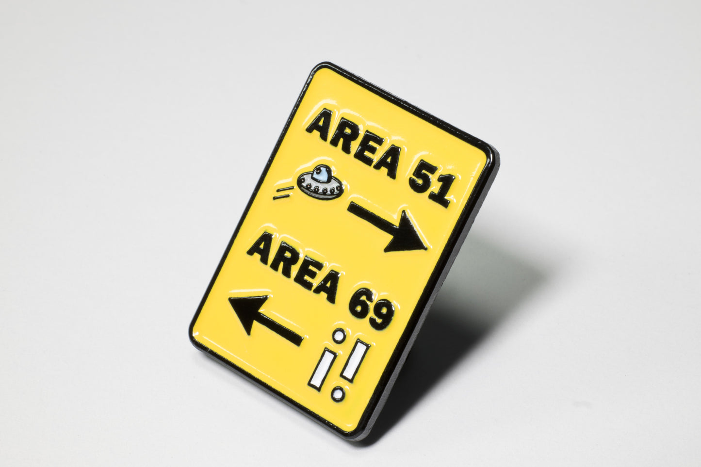 UFO Signage Pin 2