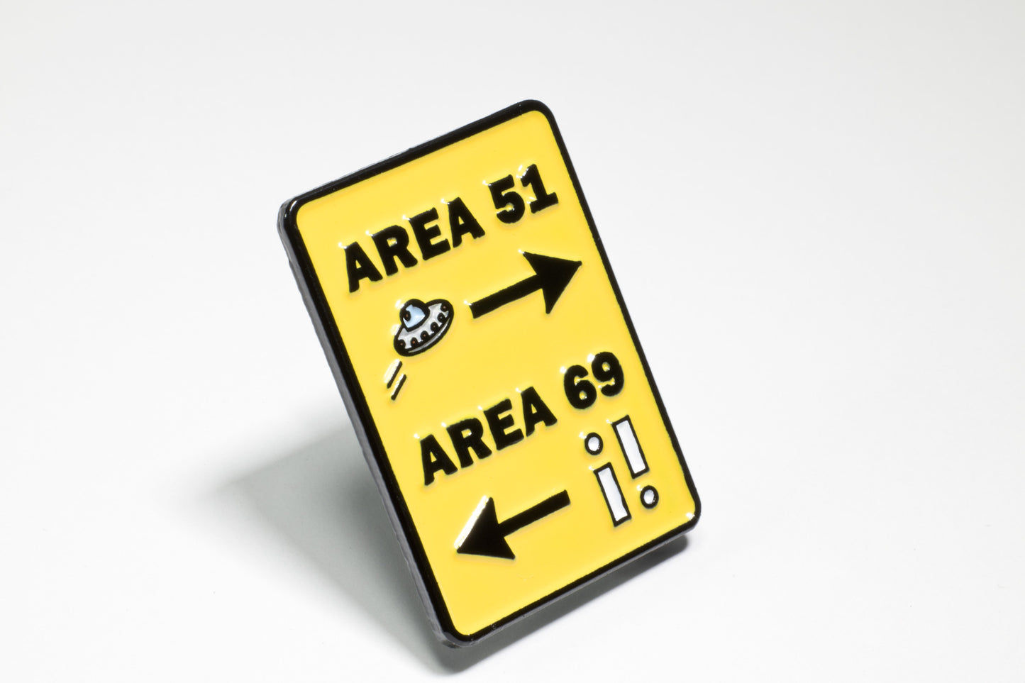 UFO Signage Pin 3